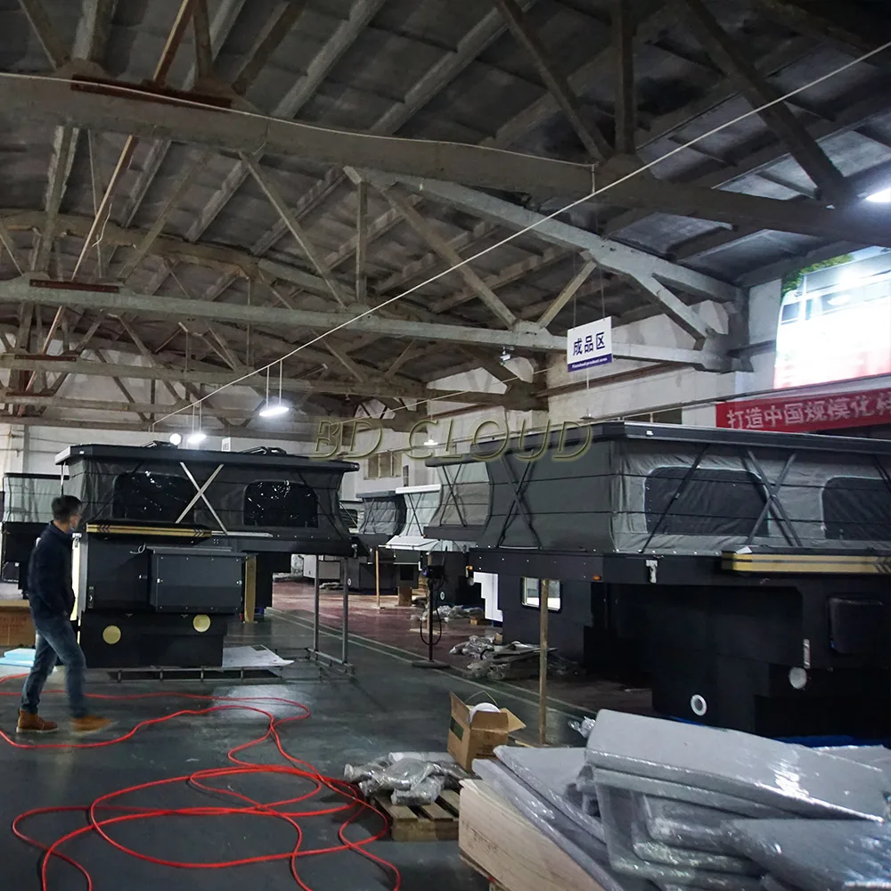 BD CLOUD Pickup Truck Bed Camper Off Road Pop Up Truck Camper Slide In Expedition Truck Camper