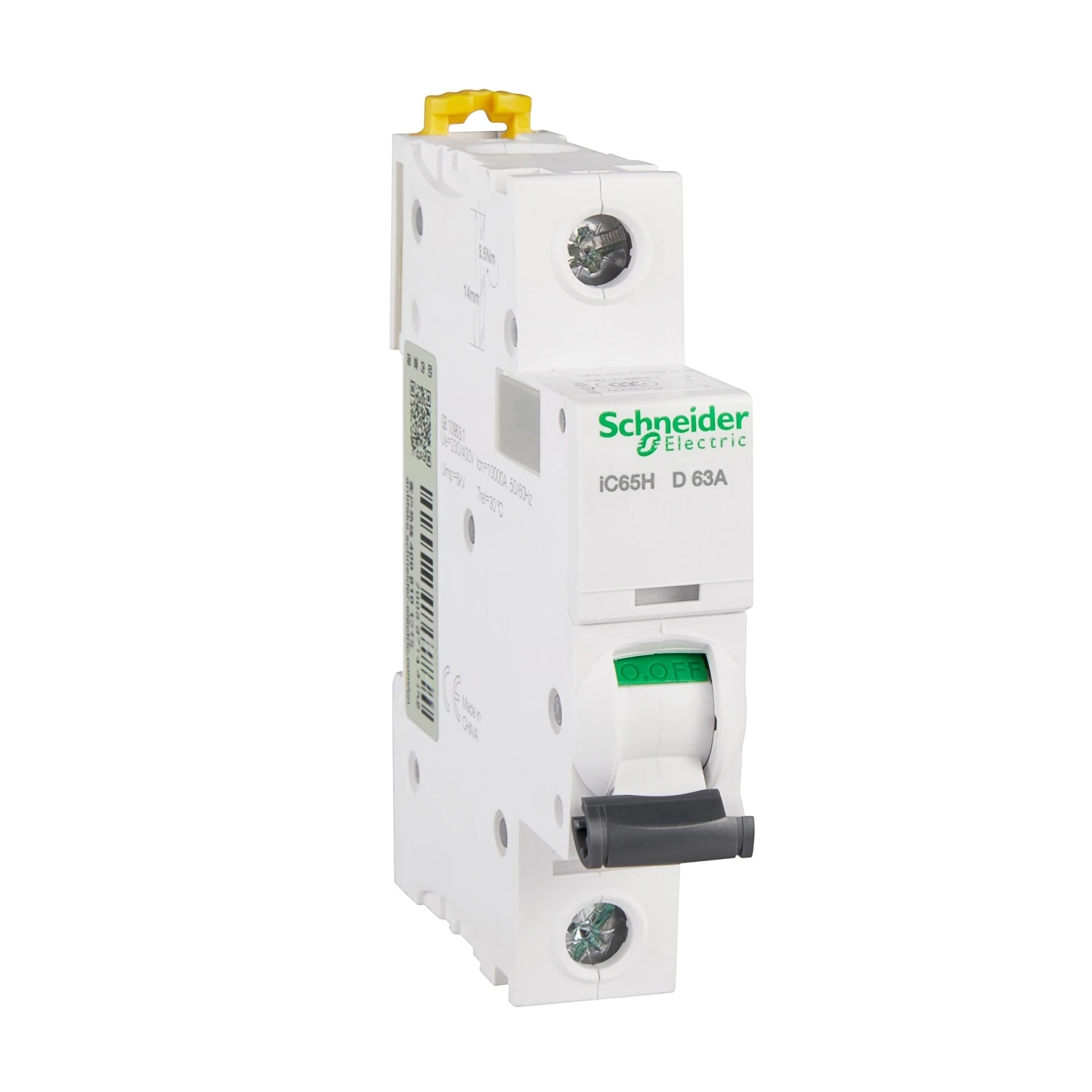 Schneider iC65H-D Acti9 Reliable Miniature Circuit Breaker for Uninterrupted Power Protection mcb
