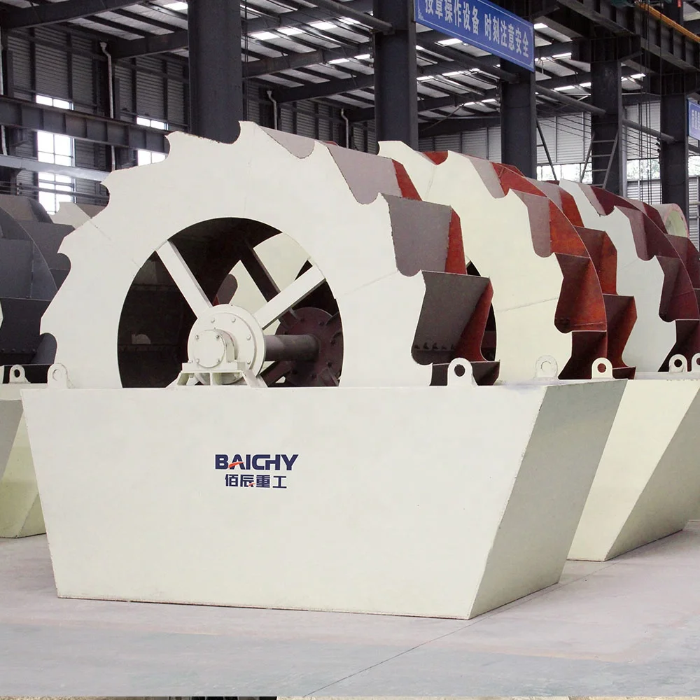 River Sand And Sea Sand Cleaning Equipment Grading Machine Sand Washing Machine With Wheel Bucket Type Factory Direct Sales