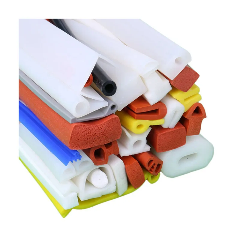 Custom Any Color And Shape Silicone Seal Strip NR NBR EPDM Rubber Seal Strip
