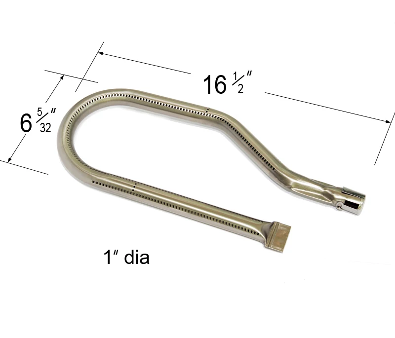BBQ-Element Stainless Steel Grill Burner Tubes Replacement Replace parts Porcelain Steel Heat Plate