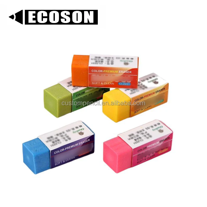 Hot Sales PENCIL Biscuit Dinosaur Extrude Custom Eraser