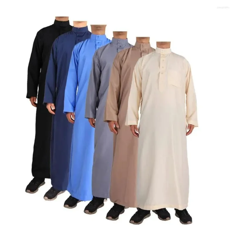Good Fabric Woven Polyester Fabric Arabs Men Robe Fabric Muslim Man Clothes