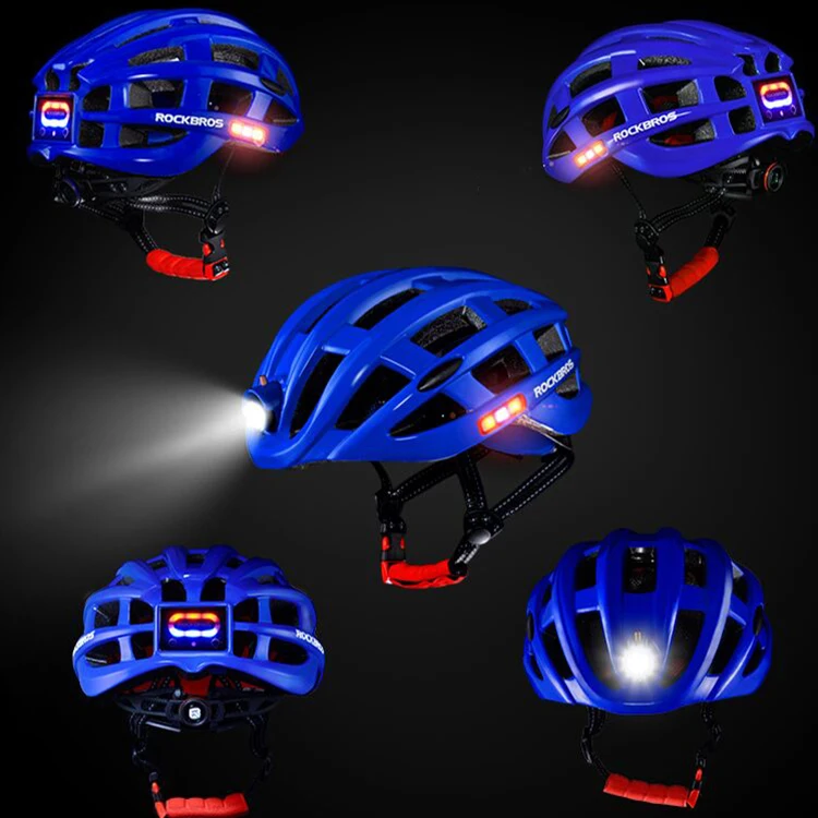 
Helmet factory Cycling safety Sport bicycle bike helmets with led light 