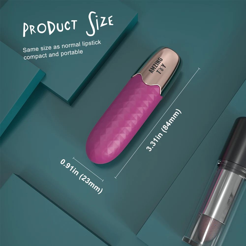 Manufacturer Eggs Sex Toys Silicone Vibrator Egg Adult Toys for Women Sex Lipstick Shape With Exquisite Package