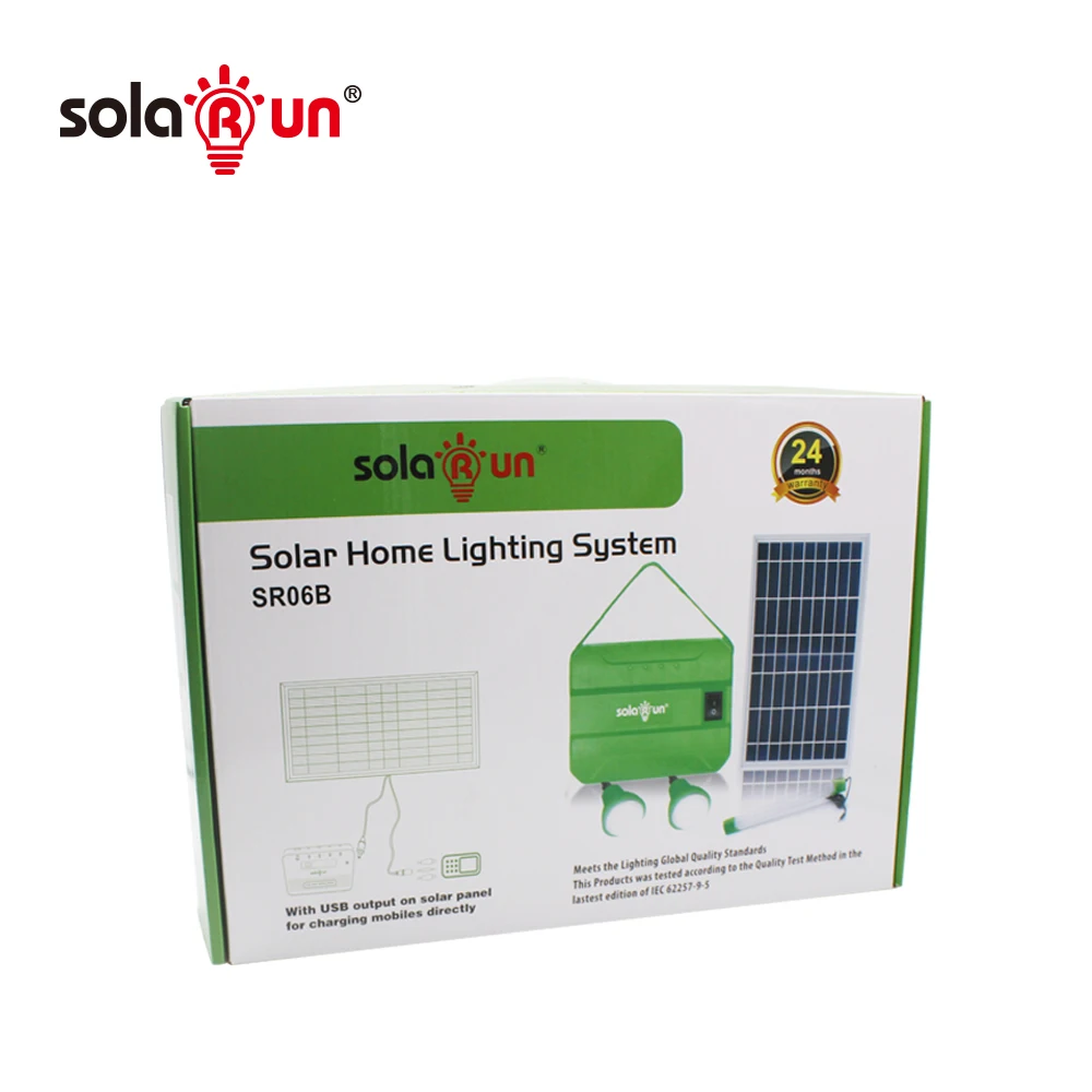 New Product Solar Home Light System Kits With Phone Charger And 3Bulbs Lighting solar home system solar phone charging