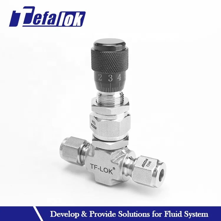 High Quality Stainless Steel Fuel Metering Valve Micro Flow Regulating Low Pressure Metering Valve Controller Water Gas