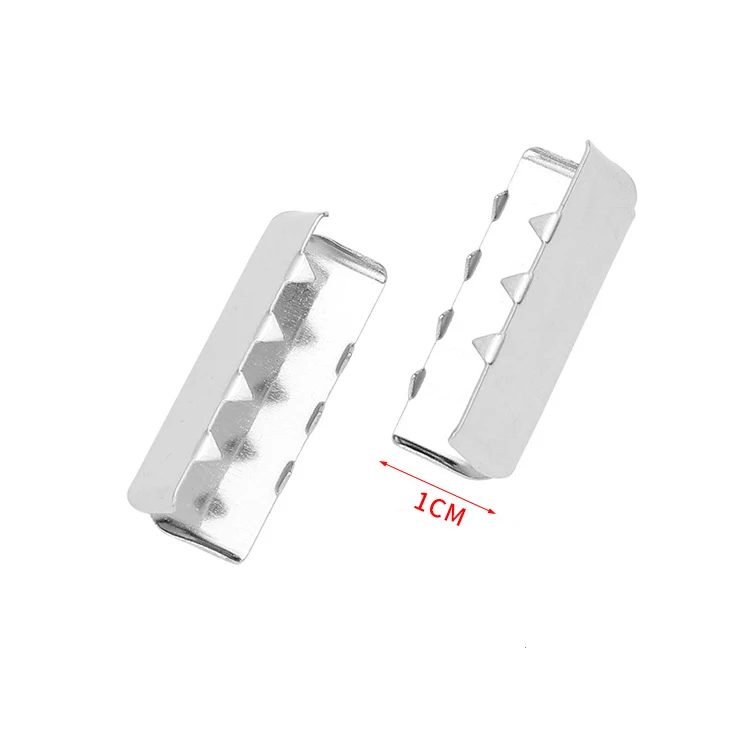 High-quality belt tail tip brass belt accessories toothed clothing metal tail clip