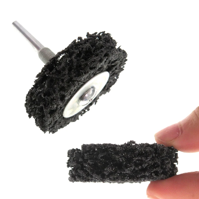 2 Inch 50mm Silicon Carbide Strip&Clean Disc Sanding Disc Diamond Grinding Disc for Removal Rust Paint Blocking Materials