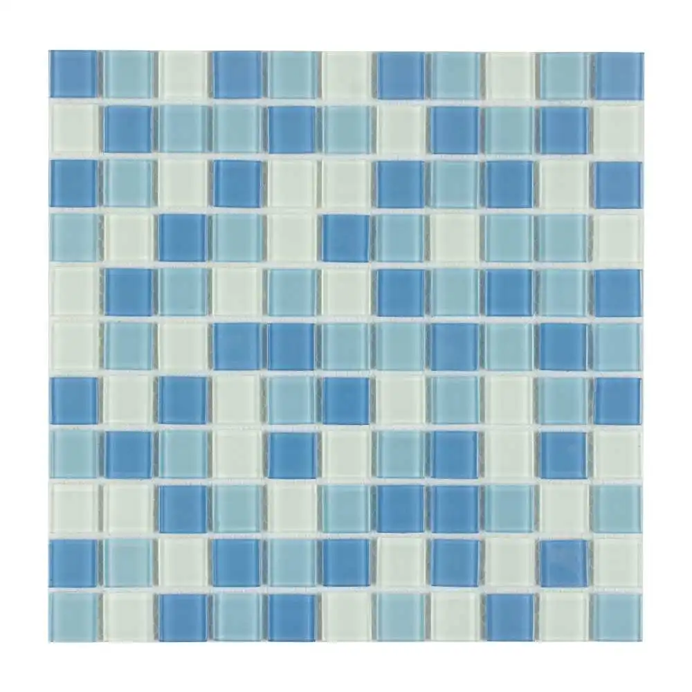 cheap price good quality tiles foshan mosaic factory swimming pool tiles and decoration wall crystal glass mosaic tile