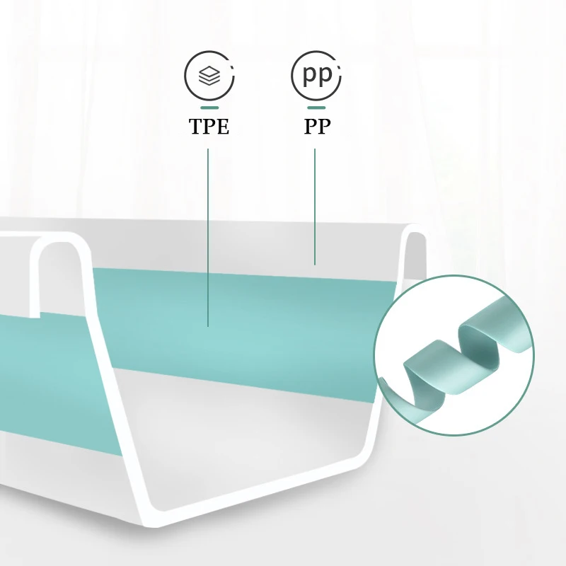 Lovely Design Plastic infant Folding Bathtub Wholesales Bathing Set Plastic foldable Baby Bath Tub
