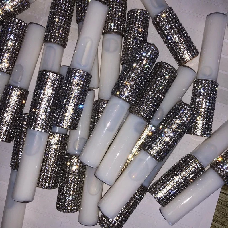 Latex Free Waterproof Fast Drying Eyelash Adhesive Sticky Strip Lash Glue rhinestone eyelashes clear, white and black colors