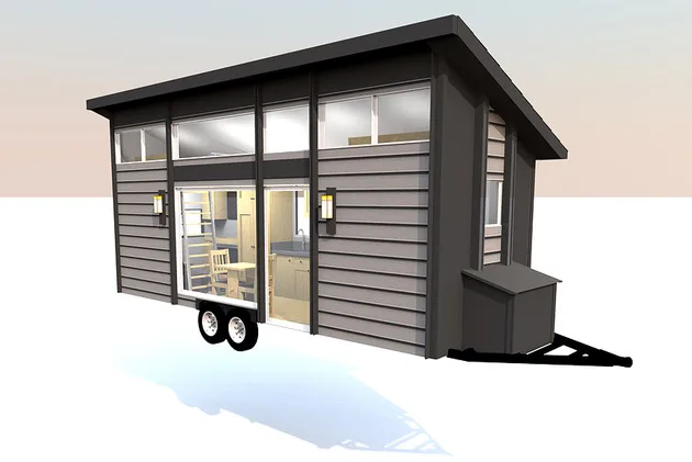 Factory  Wholesale Business  Hotel Trailer House with Loft Prefab Trailer Houses Motorhome Trailer House For Living