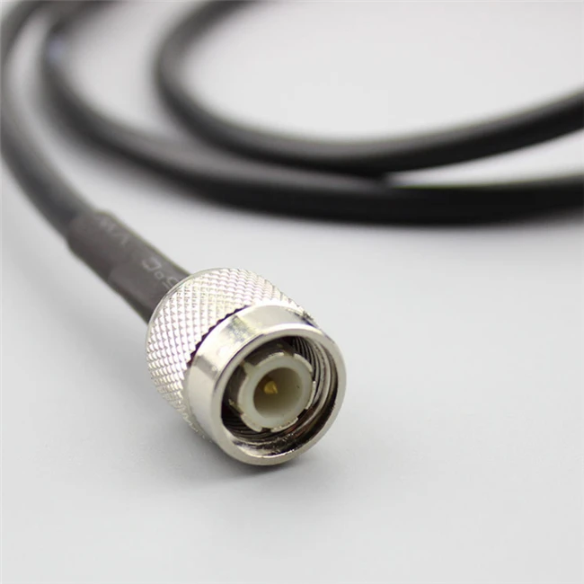 RF BNC Male to TNC Male Connectors RG58 Coaxial Cable