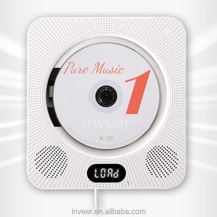 inveer private design BT function and FM radio , CD Player with speaker  and home DVD Player boombox