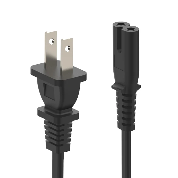 Japan plug replacement cord 10A 125v-250v 3ft 4ft 6ft 8ft C7 connector power cord amazon hot selling IEC320 fast delivery