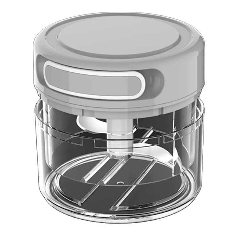 Kitchen Family Multipurpose 230ml Vegetable Mini Magic Knife Garlic Mincer Meat Cutter