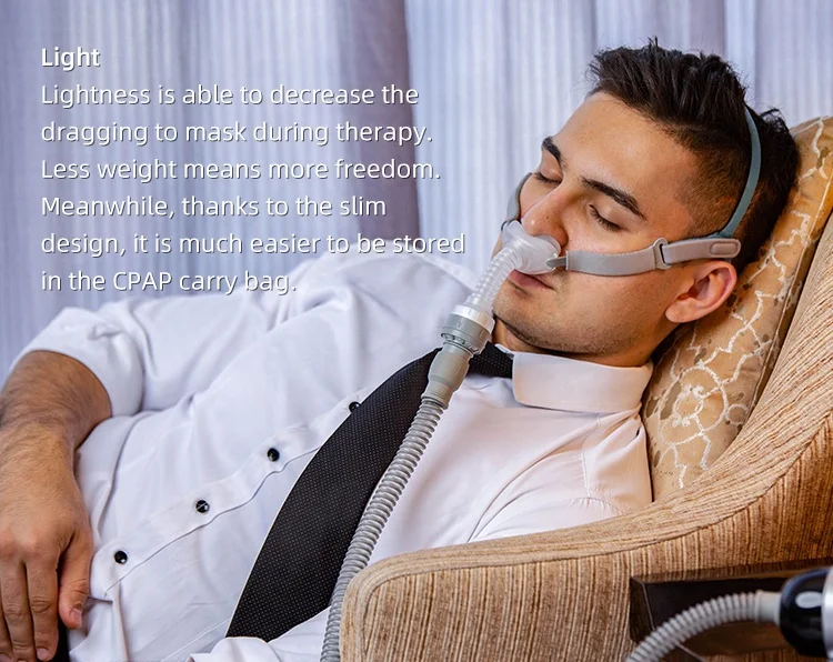 Breathing Machine Respirator BMC Auto CPAP M1 Mini Portable AutoSet Travel CPAP Machine for sleep apnea