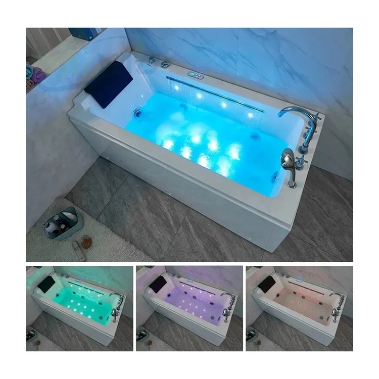 Foshan 2 Person Freestanding Smart Whirlpool Acrylic Massage Bathtub Hotel Luxury Bath  Hydromassage