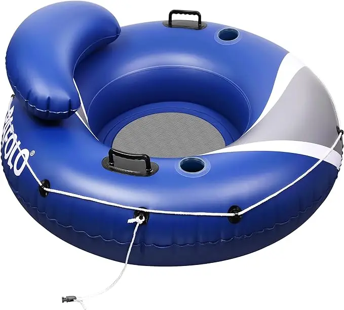 Water Park Family Outdoor Sport Inflatable round rubber boat Equipment pontoon Donut Boat