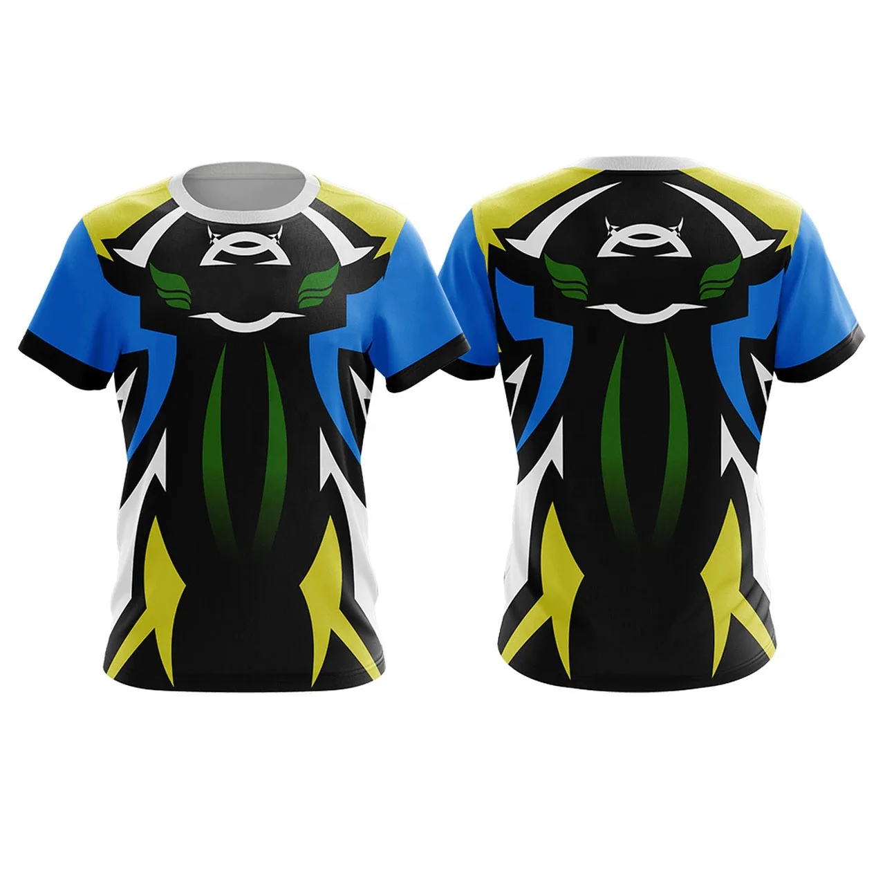 Customize Professional Color Black And White Esports Shirts And Jerseys For Esports Gaming