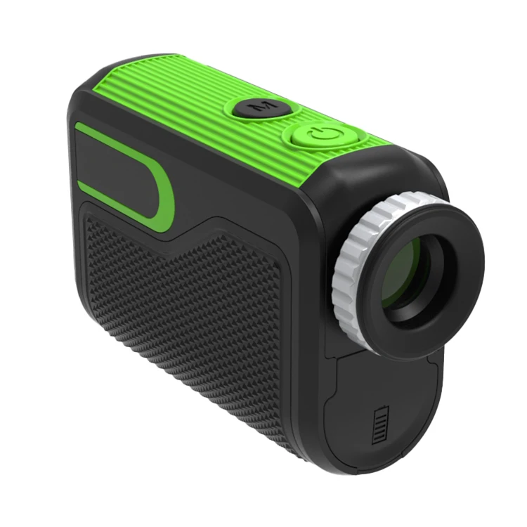 Flag-Lock 0.5 Yard Accuracy Rechargeable Golf Laser Rangefinder HD LCD Display Mini Golf Distance 600Yd