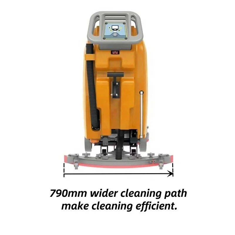 Automatic hard floor scrubber machine cleaning machine floor scrubber for home