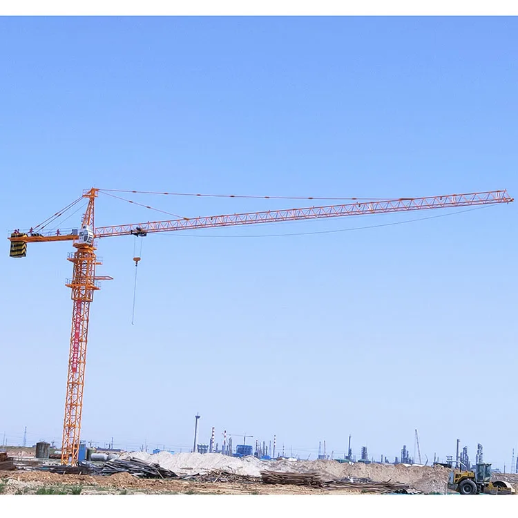HST7026 tower crane 70m jib  price 12ton tower crane for sale
