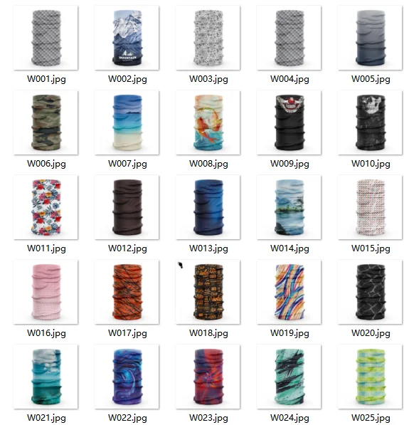 LEO Wholesale Promotional Sports Bandana Mesh Ice Silk Neck Gaiter Multifunctional Tube Bandana Stretchy Seamless Tube Bandana