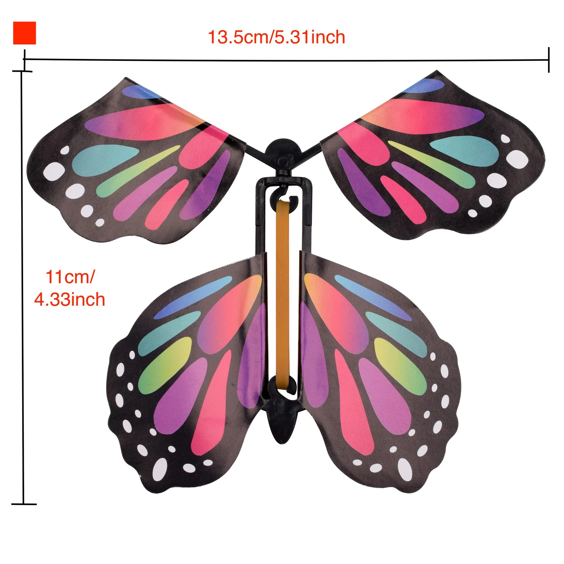 10Pcs Flying Butterfly Prank For Birthday Anniversary Card Gift Joke The Butterfly Flying Children Paper Toys