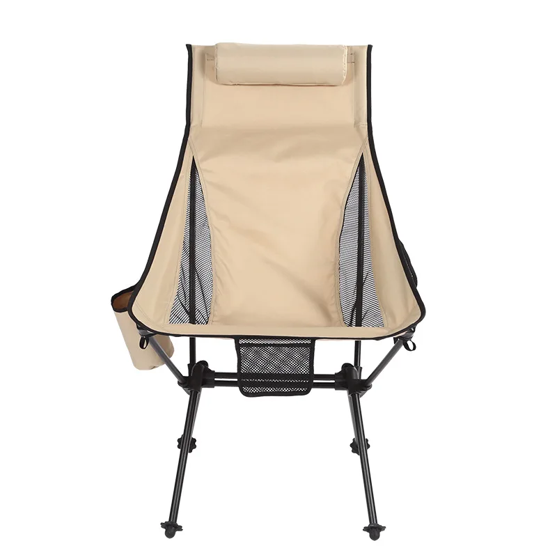 PACOONE Outdoor aluminum alloy ultralight portable folding stool mazha camping fishing chair small seat beach chairs