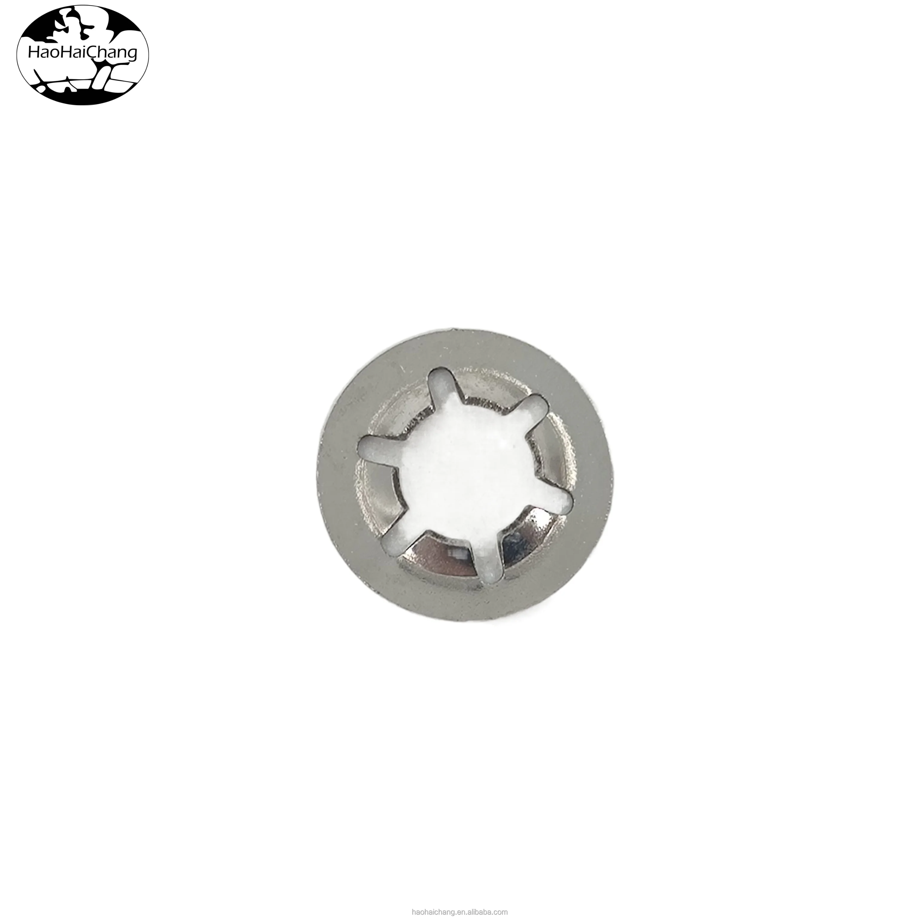 Customized precision stamping stainless steel internal gear gasket circlip plum lock washer