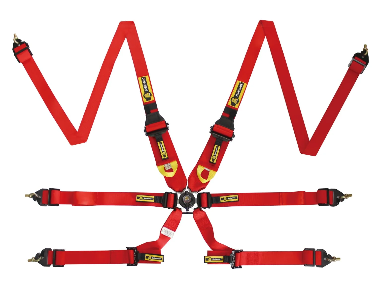 Beltenick FIA Approved 6 Point Racing Safety Harnesses/Seat Belt For Car Racing RCU-1002H