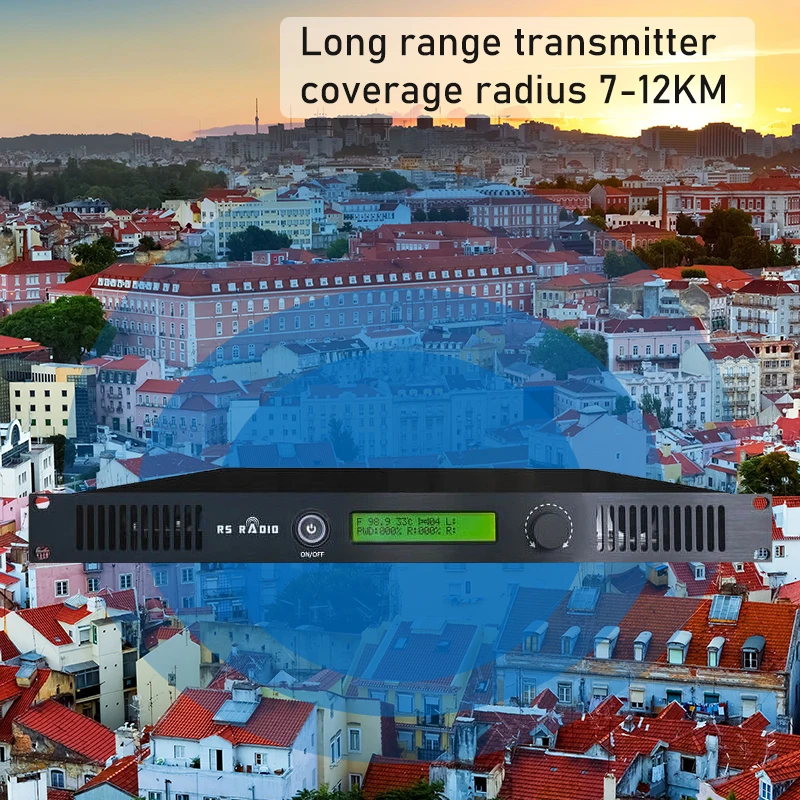 Professional 100 watt fm transmitter 100W radio station for church community