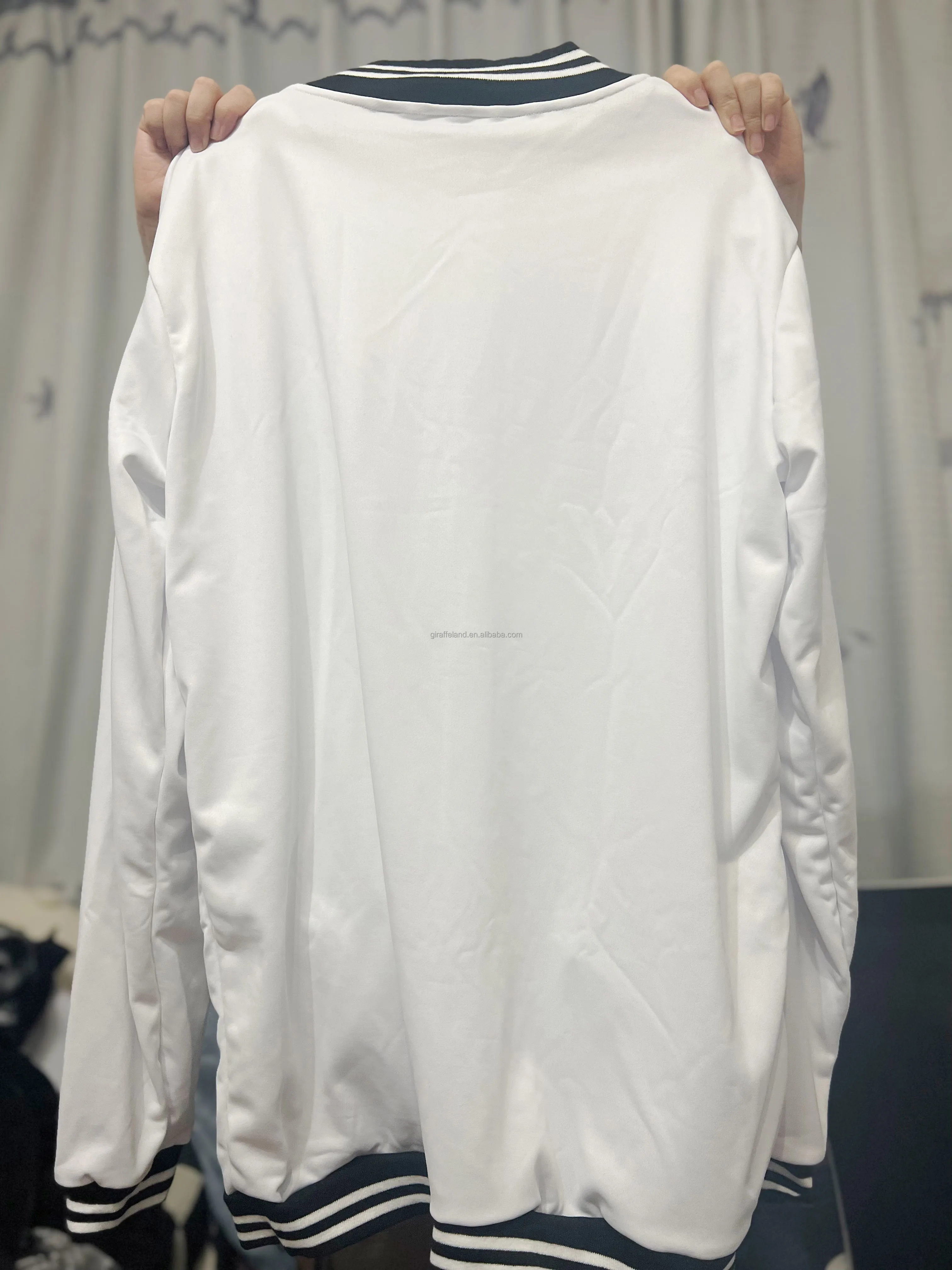 Wholesale Blank Solid Sublimation Baseball Jacket OEM Custom Sportswear Light Weight University Baseball Jacket