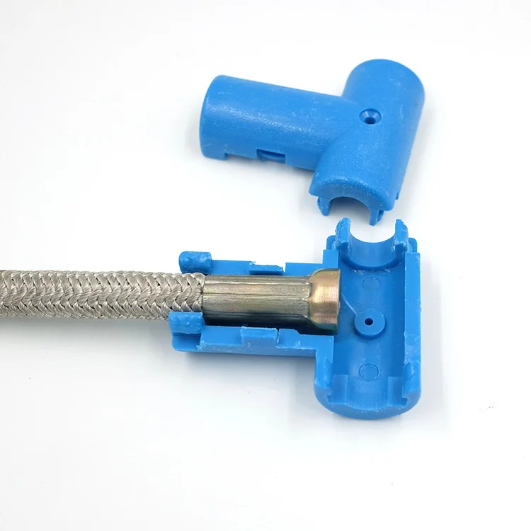 Commercial playground rope fastener multicolor plastic T connector 16mm