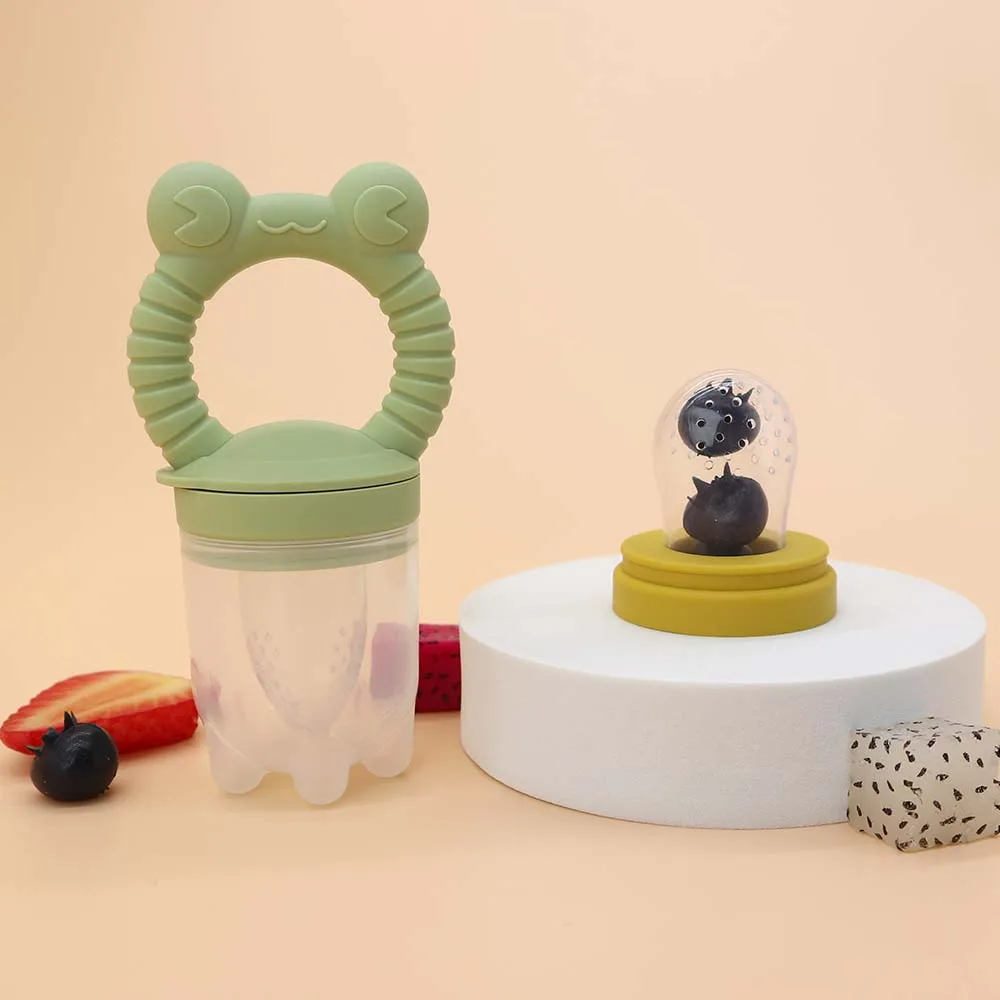 Customized Bpa Free Baby Soother Soft Safe Silicone Baby Food Feeders Pacifier