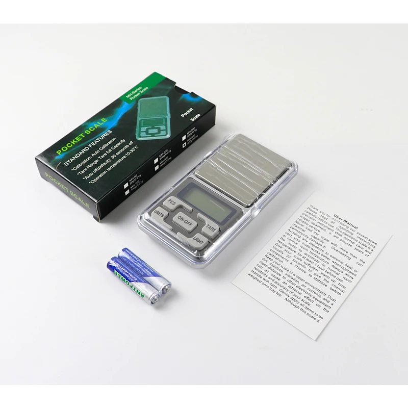 0.01 Accuracy Digital Kitchen Scale Jewelry Balance Weight LCD Pocket Weight Electronic Scales