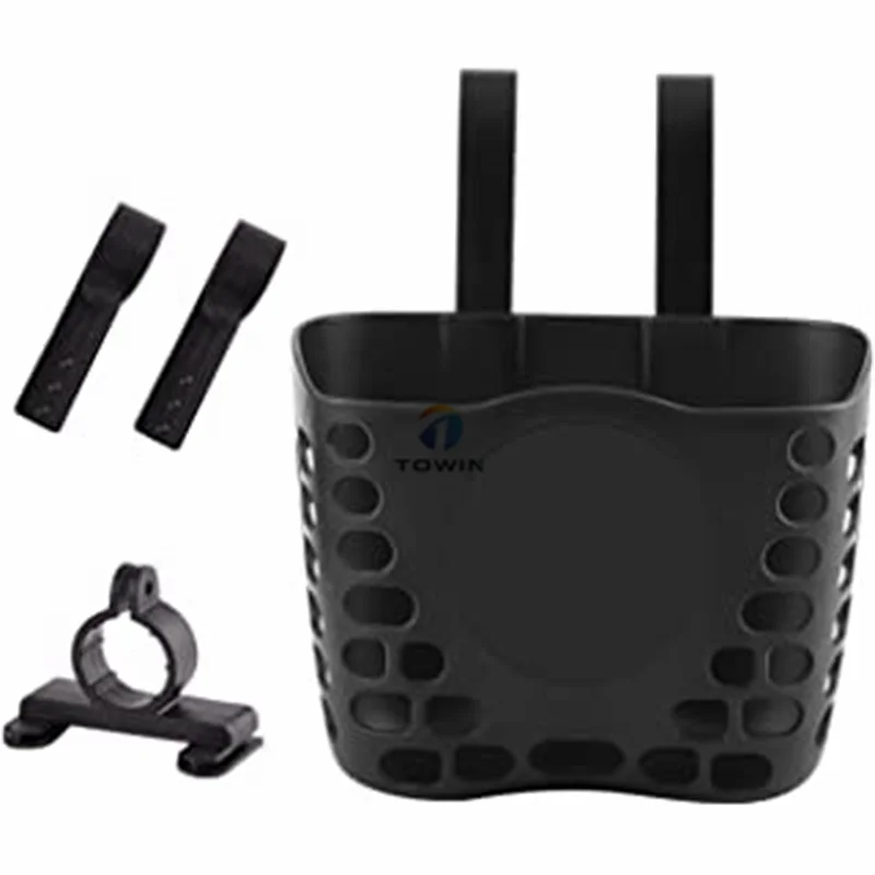 Kids Bike Basket Children Bicycle Scooter Front Basket Hanging Holder Baby Carriage Kids Scooter Plastic Basket