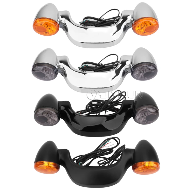 Задний сигнал поворота для мотоцикла, светодио дный стоп-светильник, лицензия, бар, лампа для Harley Touring Road Street Glide Road King 2010-2020