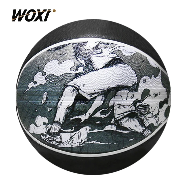 Size 7 Custom Rubber Custom Basketball Indoor and Outdoor Basketball Games