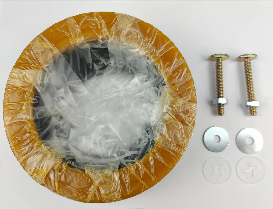 Toilet Wax Ring Set with brass bolt nuts Leak-proof and Odor-proof Toilet sealing rings