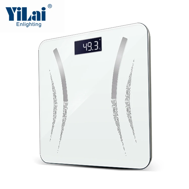 
180kg 396lb Smart platform Body Composition Analyzer Wireless body fat weighing digital scale blue tooth scale api 
