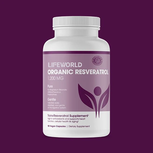 Lifeworld skin whitening capsules trans resveratrol 98% pure resveratrol extract resveratrol 1000mg capsules
