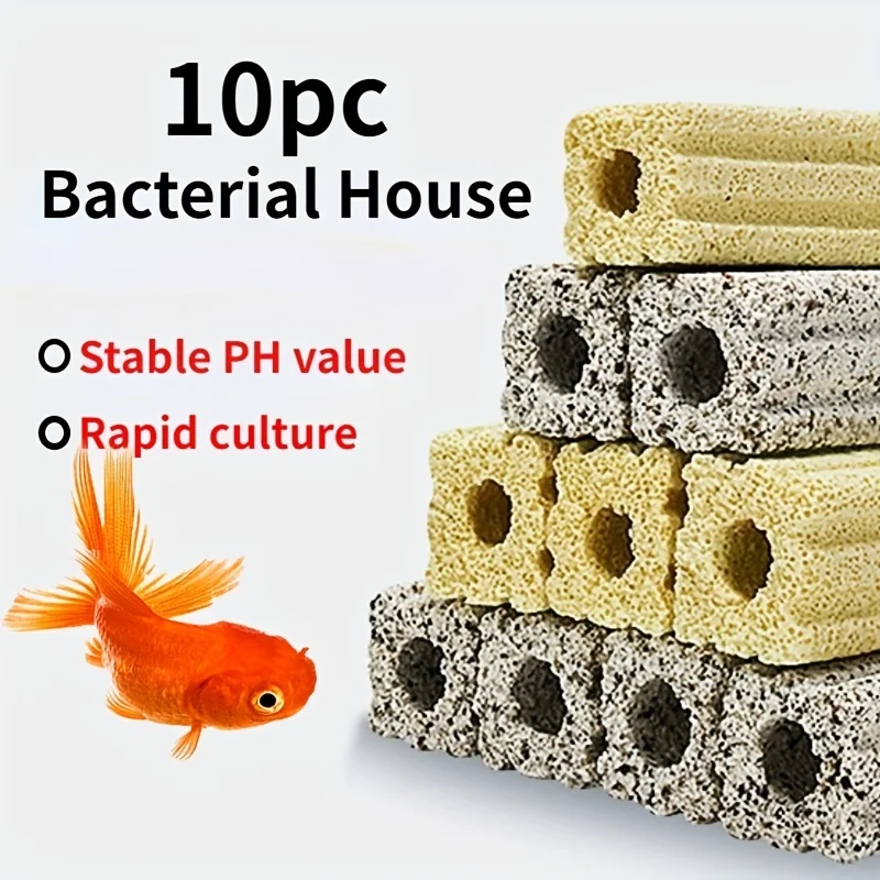 Premium Ceramic Bio Media Blocks for Crystal Clear Aquarium Water Effective Aquarium Filter Material Aquariums & Accessories