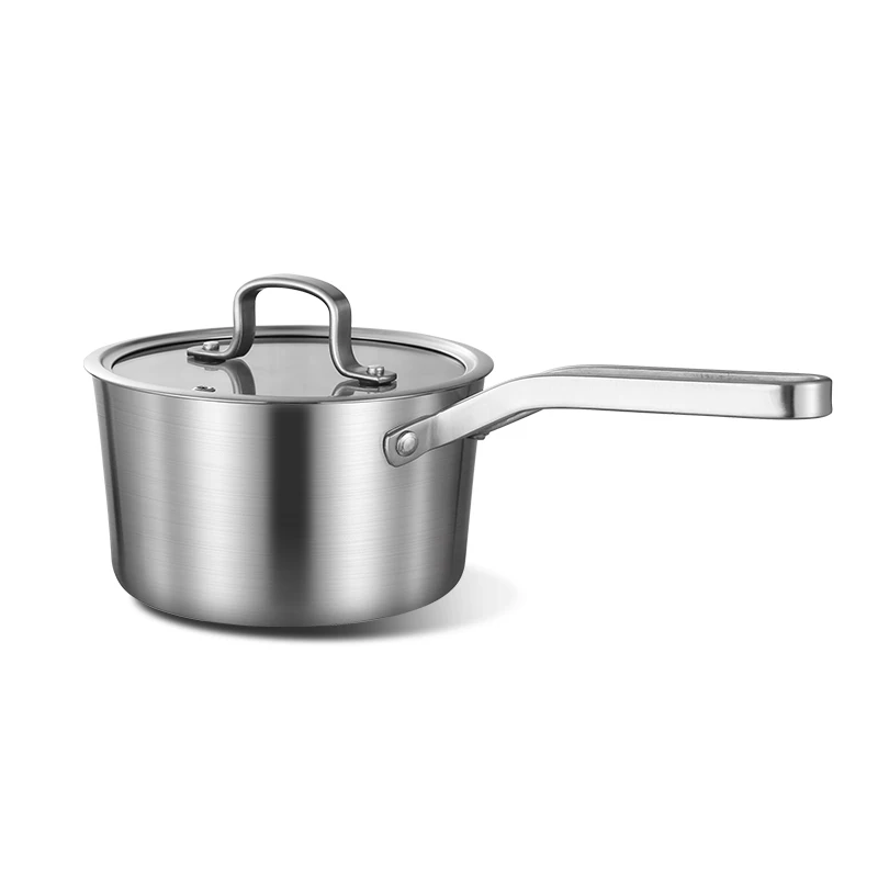 Food Grade 304 Stainless Steel Cookingware Set Kitchen Hotel Picnic Cooking Pot Set With Cover