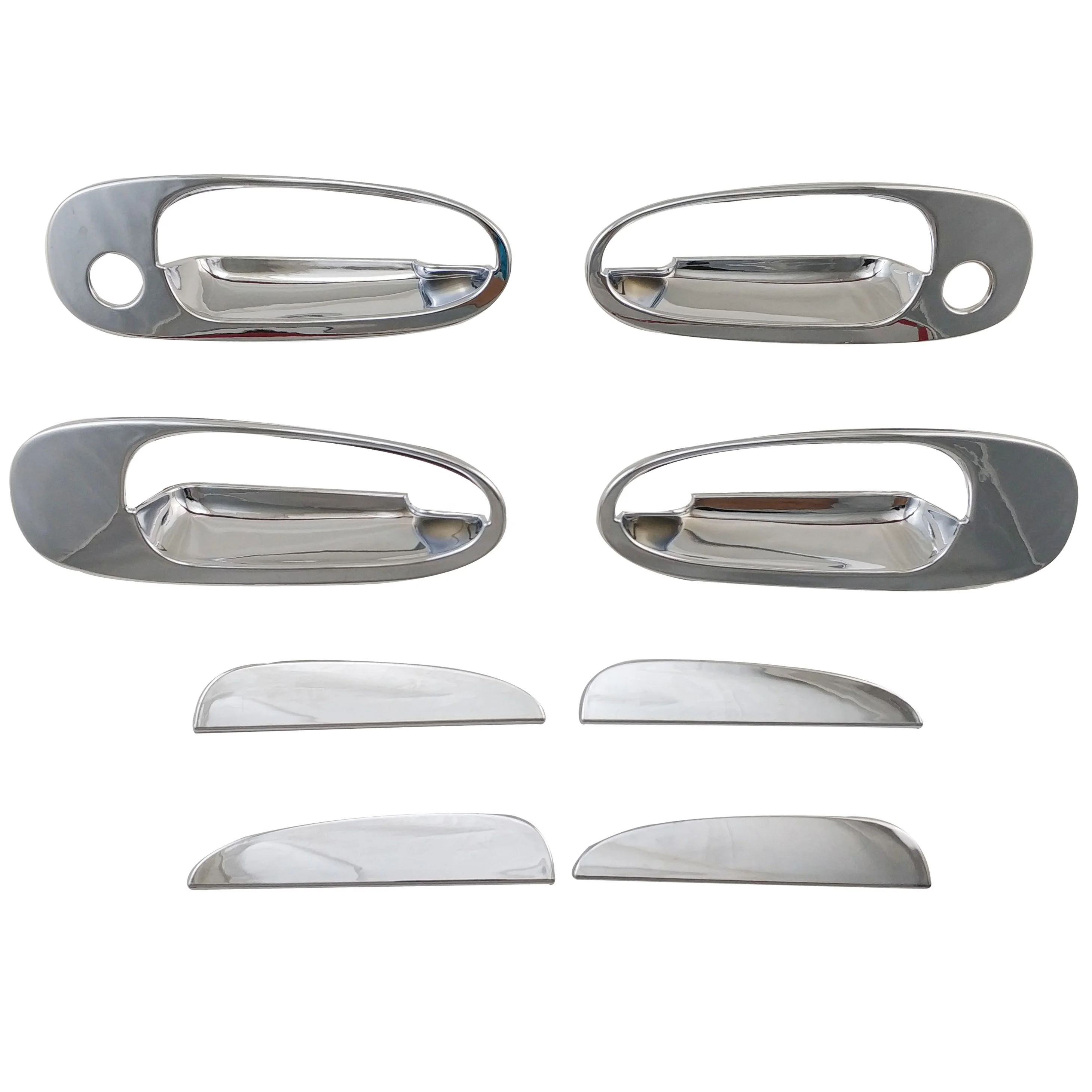 Good quality car exterior accessories auto chrome set toyota corolla 1996 car model car ABS chrome full set