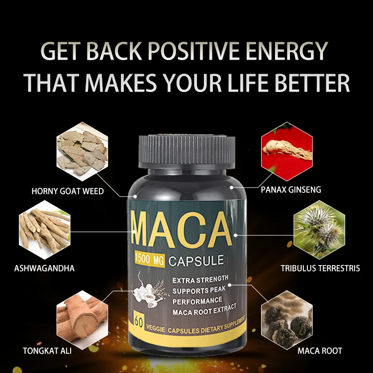 horb ach ashwagandha maca extract capsules 6-in-1 organic maca root & ashwagandha capsules 17 maca root 1000 500mg capsules
