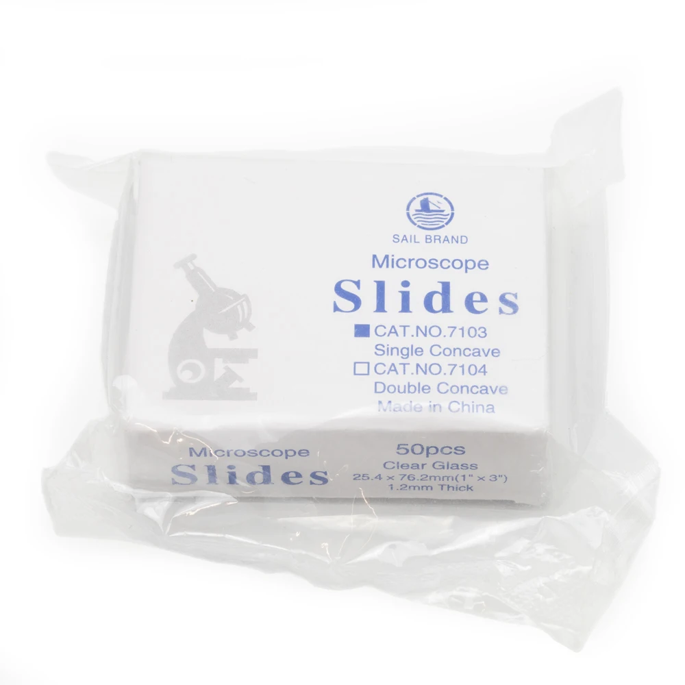 Glass Hydrophobic Surface Clip Ground Tissue Microscope Slide For Pathology Histology