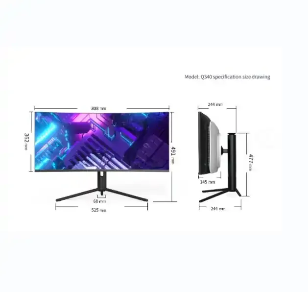 2024 New Design PC Computer i7 i9 Desktop Gaming PC Full Setup All In One Pc